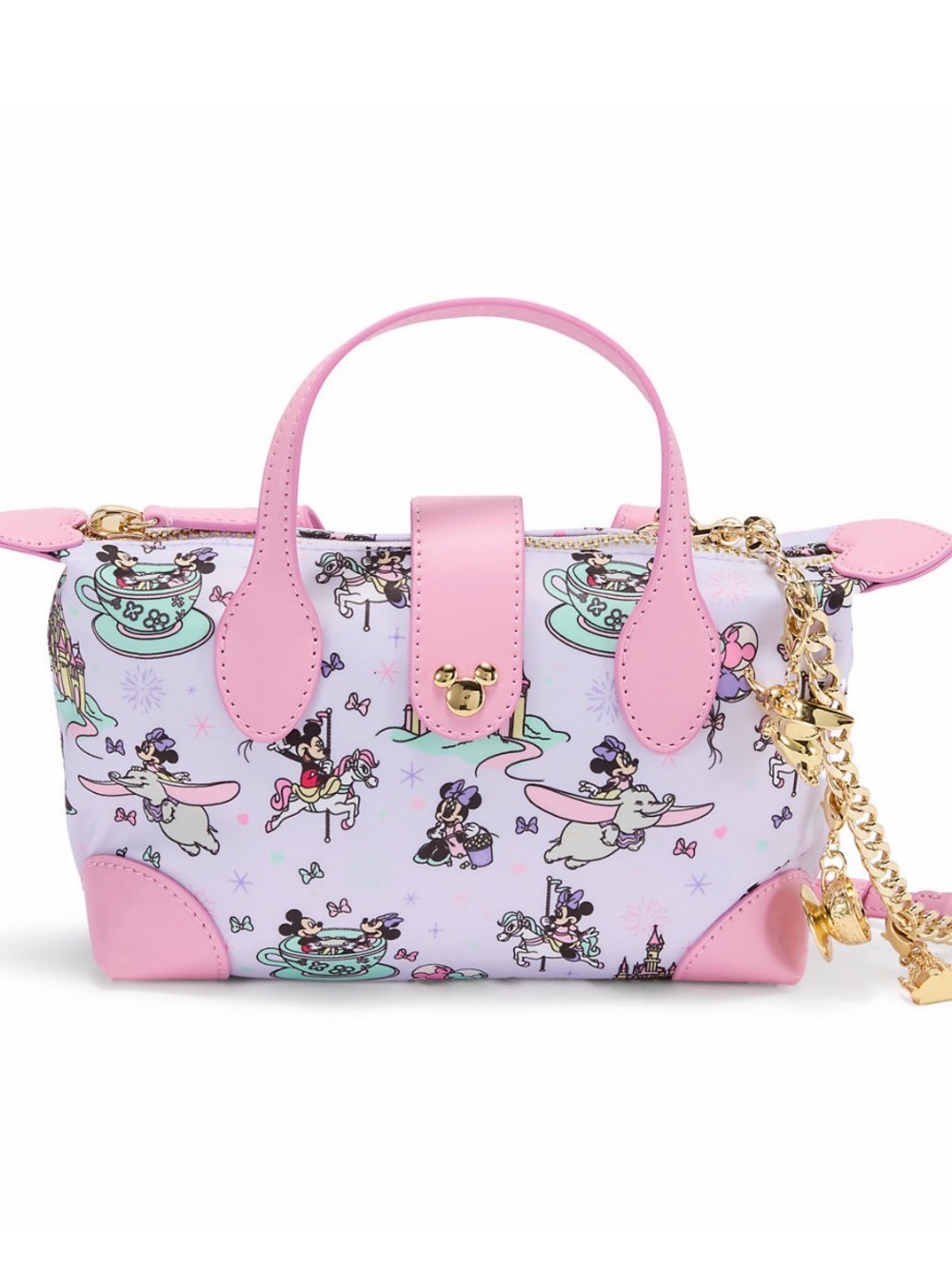 Stoney Clover Lane Mickey and Minnie Mouse in the Parks Pouchette